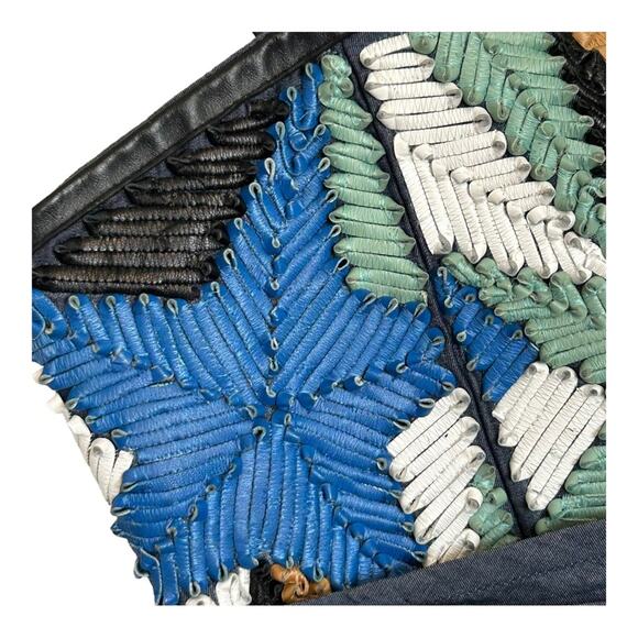 Diesel Leather Star Pattern Corset Spaghetti Strap Dress Medium - Picture 5 of 16